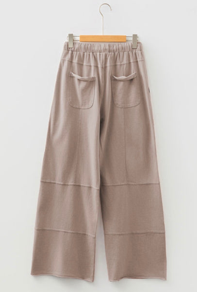 Smokey Mauve Mineral Wash Cargo Pants