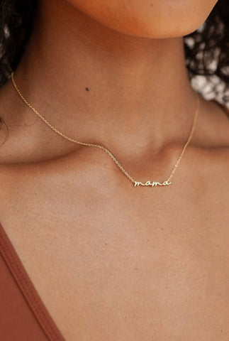Gold Mama Necklace