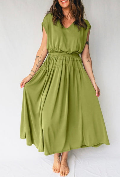 Fern V-Neck Dress