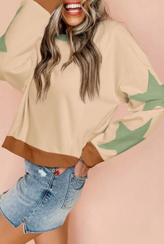 Parchment Star Pullover