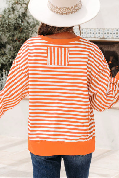 Creamsicle Striped Top
