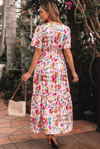 Summer Breeze Floral Maxi