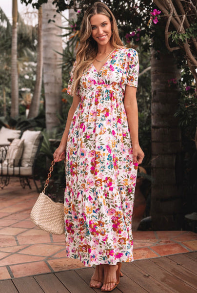 Summer Breeze Floral Maxi