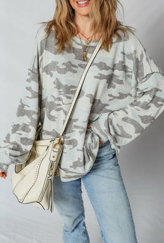 Camo Pullover