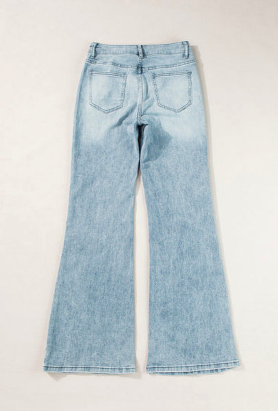 Dusk Blue Wide Leg Jeans