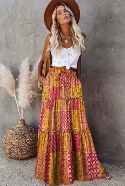 Lemongrass Maxi Skirt