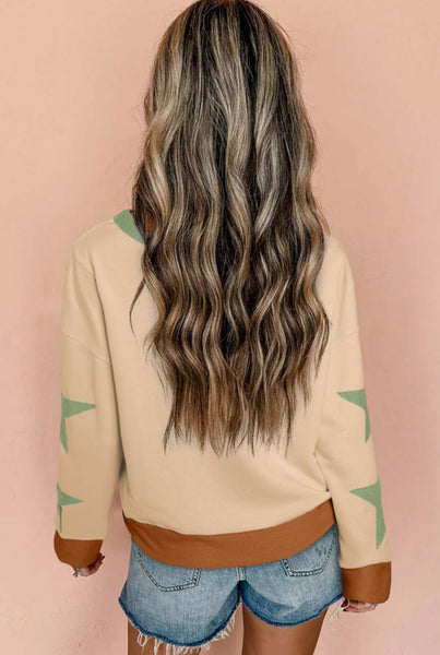 Parchment Star Pullover