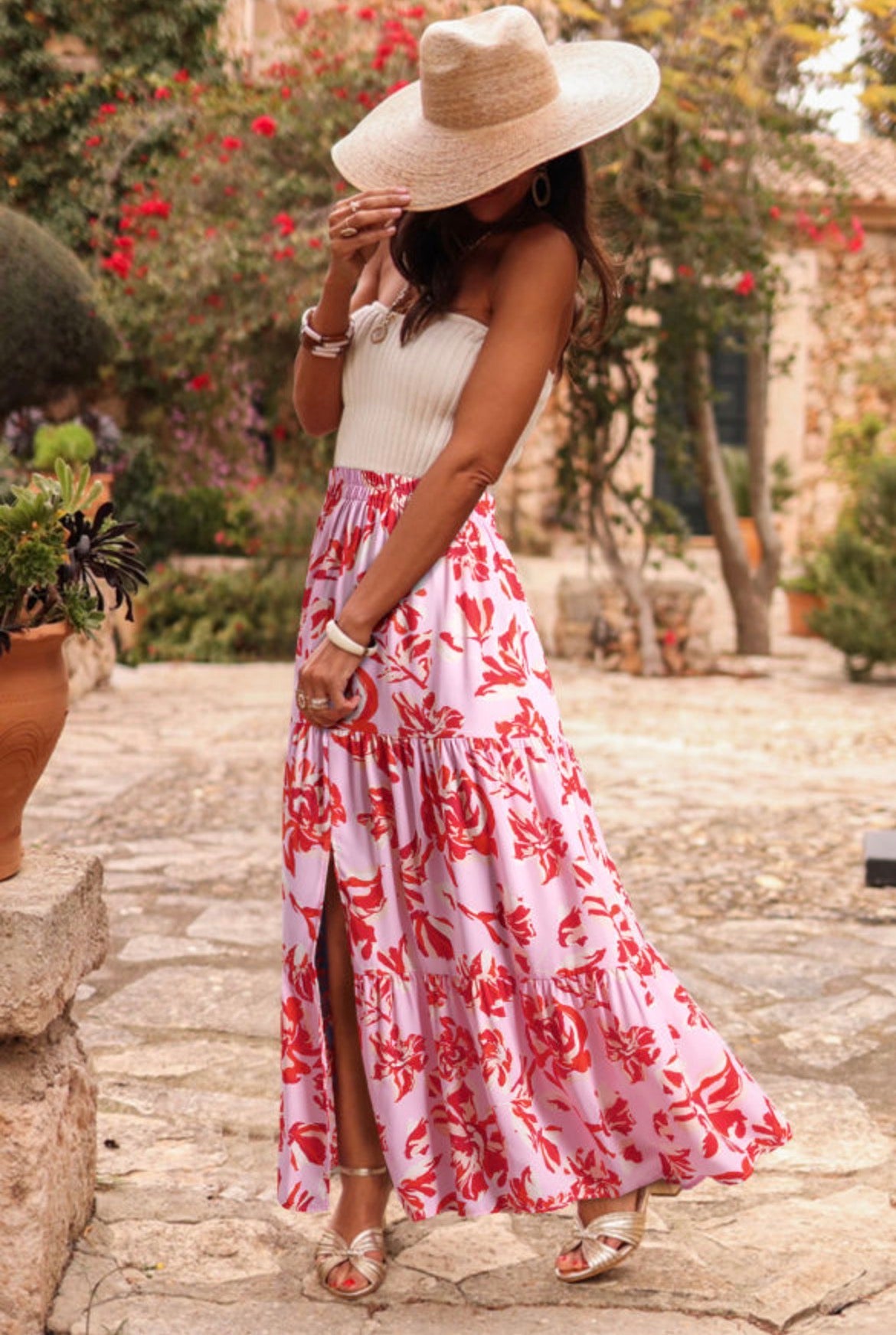 Blooming Boho Maxi Skirt – SummerSky Boutique