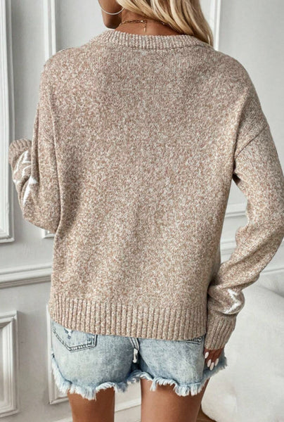 Sandy Star Sweater